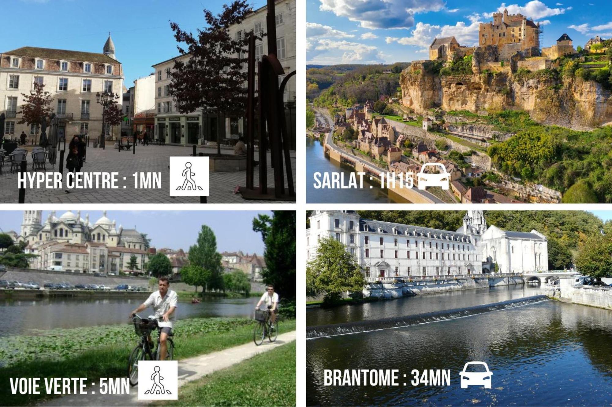 Le Clos Chassaing N5-Wifi-Centre Ville-Climatisation Périgueux Exterior foto